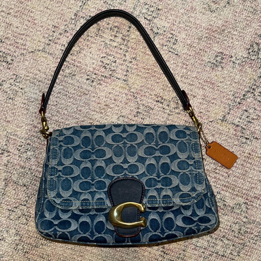 Coach Denim Soft Tabby Bag